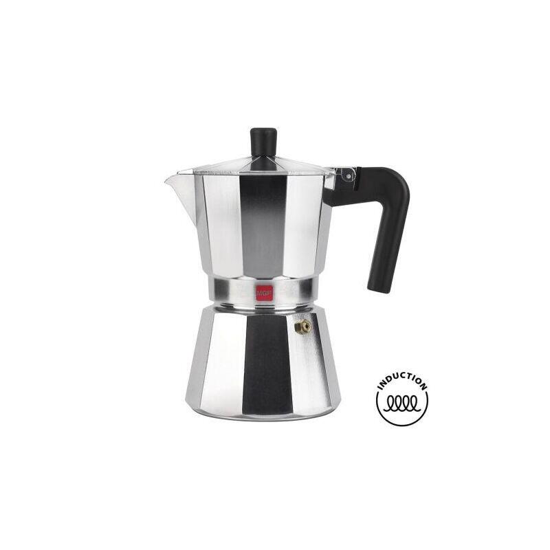 Cafetera Italiana Magefesa Catual Inducción- 9 Tazas · Acero Inoxidable