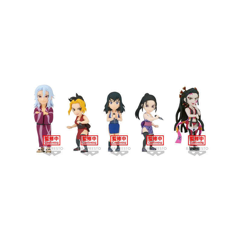 Caja 12 Figuras World Collectable Vol.9 Demon Slayer Kimetsu No Yaiba 7cm Surtido