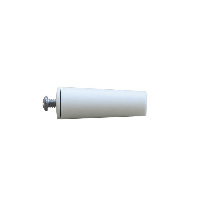 Caja 25 Uni Tope Para Persiana Blanco 40mm Largo Edm