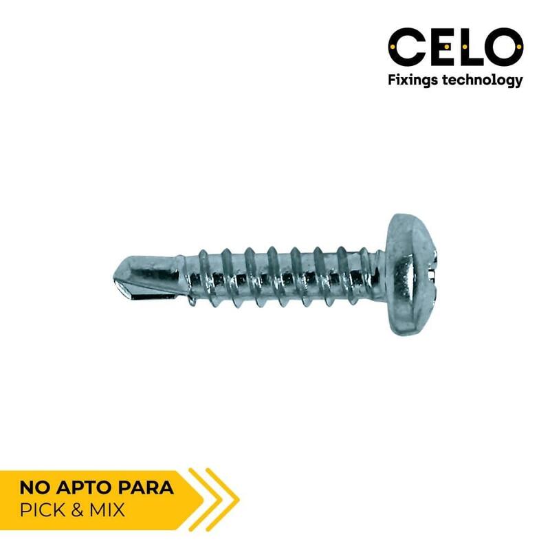 Caja 250 Unid. Punta Broca Alomada (Rosca Chapa) Philips Din/Ref 7504n Ø5,5x25mm Zincado Celo