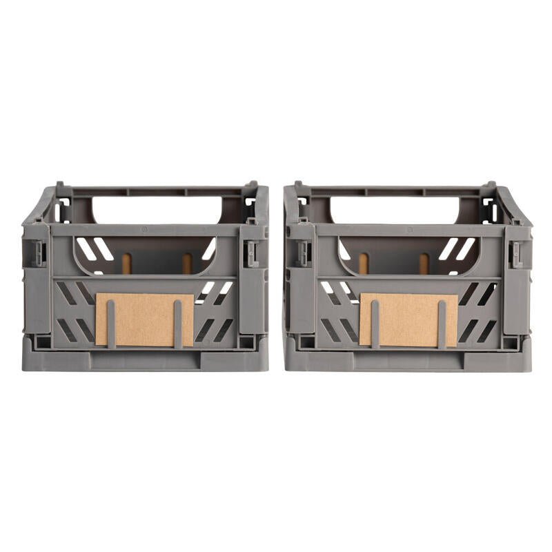 Caja Almacenaje Plegable 25x16.5x10cm Set 2 Piezas