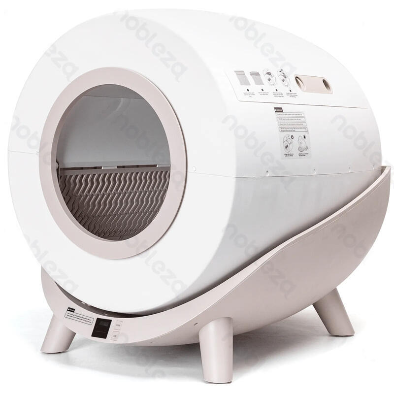 Caja De Arena Inteligente Para Gatos 10w 57.1l Blanco Nobleza