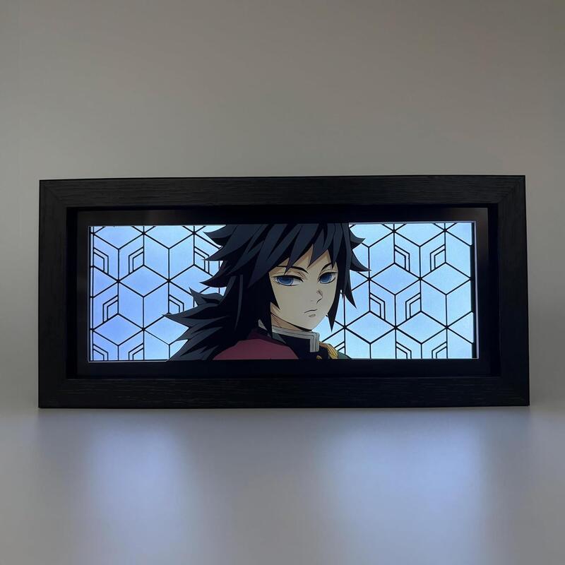 Caja De Luz Led  Demon Slayer Giyu