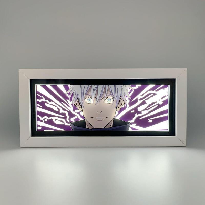 Caja De Luz Led Jujutsu Kaisen Satoru Gojo