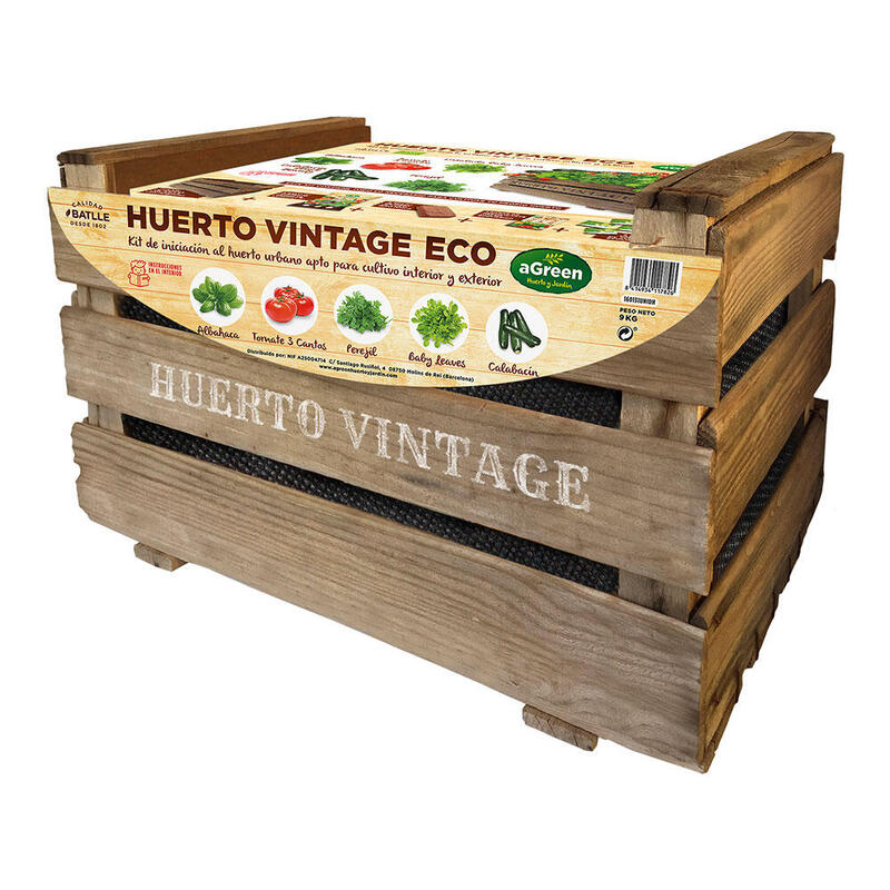 Caja Huerto Vintage Eco Agreen