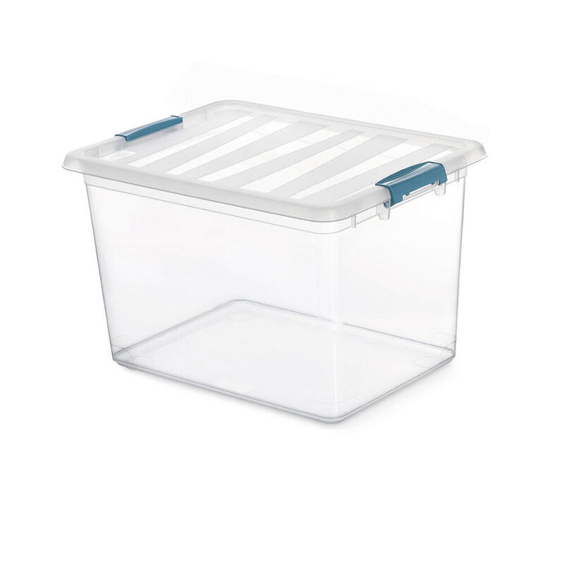 Caja Katla Transparente 20l Con Asas Ergonomicas 39x29x25,5cm
