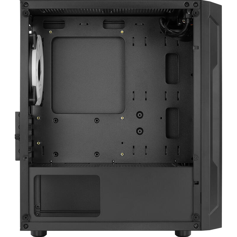 Caja Pc Aerocool Mini Trinity V2 Black Microatx/Miniitx