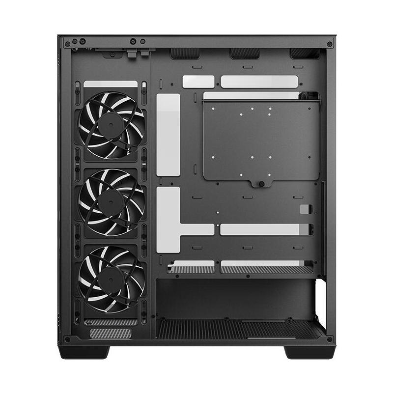 Caja  Pc Atx Semitorre Deepcool Cg580v2 4f Negra R-Cg580-Bkada4-G-2