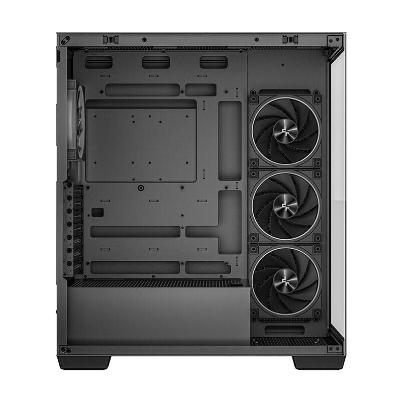 Caja  Pc Atx Semitorre Deepcool Cg580v2 4f Negra R-Cg580-Bkada4-G-2