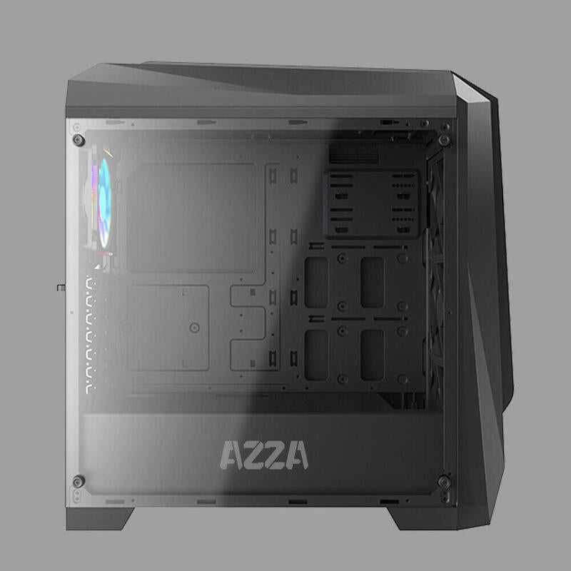 Caja Pc Azza Midi Atx Chroma 410a (B/Win) 1x Rgb  Csaz-410a