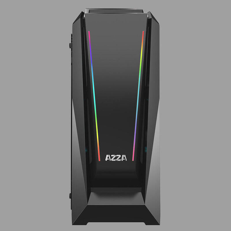 Caja Pc Azza Midi Atx Chroma 410a (B/Win) 1x Rgb  Csaz-410a