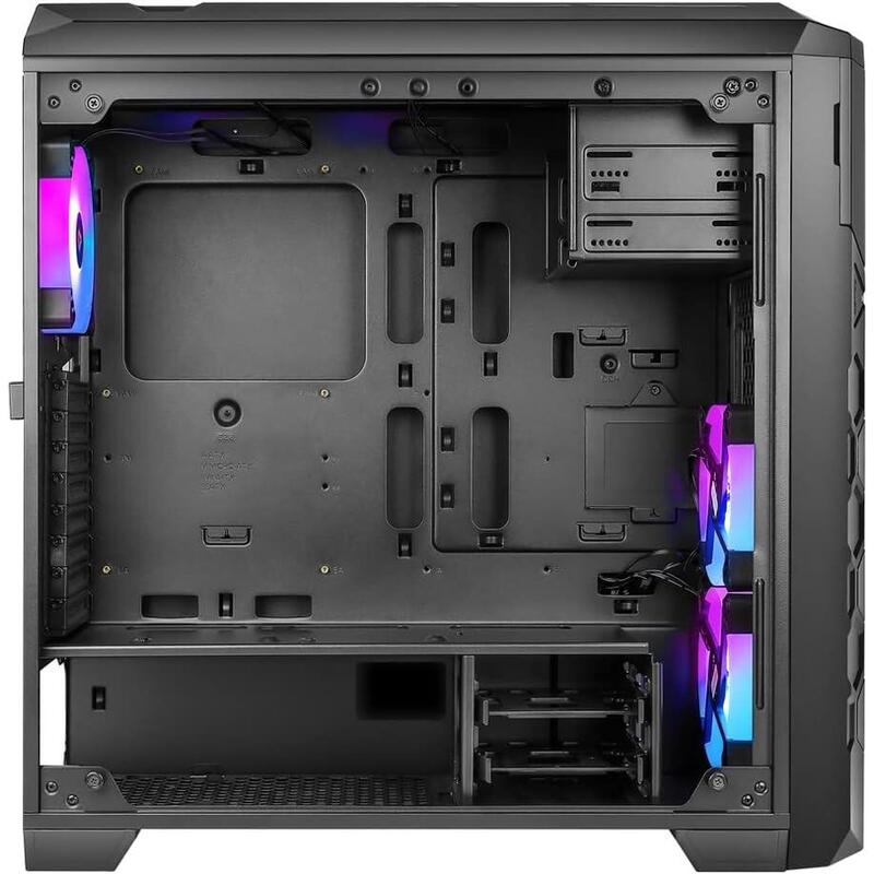 Caja Pc Azza Storm 6000b V1 Gaming Argb Bigitower Black Retail Csaz-6000argb/B