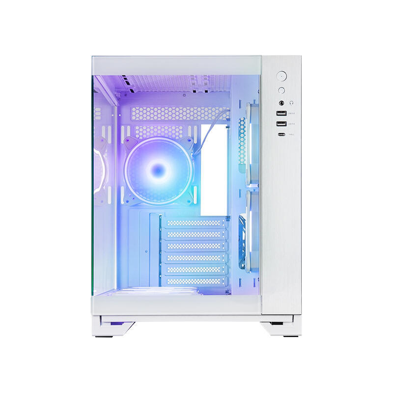 Caja Pc Chieftec Gm-30w-Tg-Op Cubo Blanco