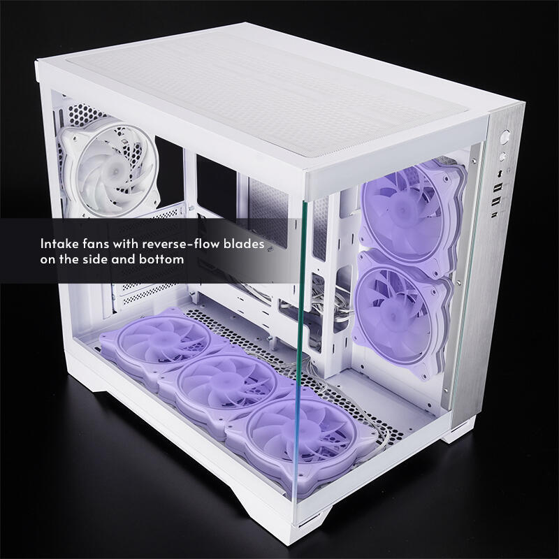 Caja Pc Chieftec Gm-30w-Tg-Op Cubo Blanco