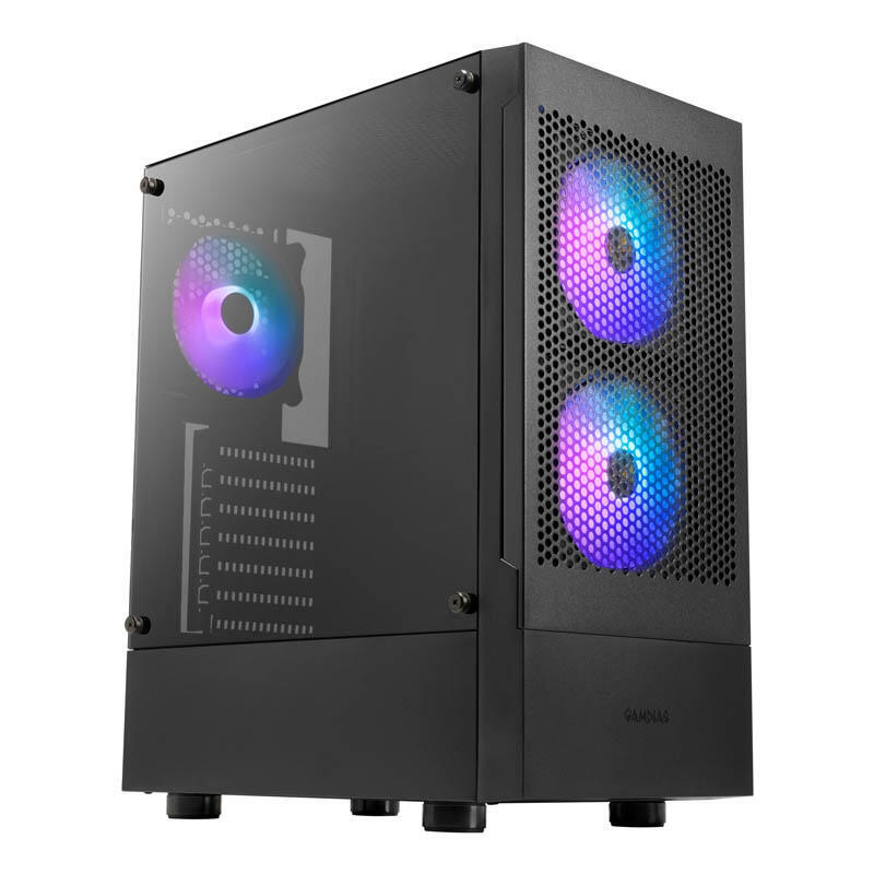 Caja Pc Gamdias Talos E3 Mesh Negro 16332-32403-30000-G