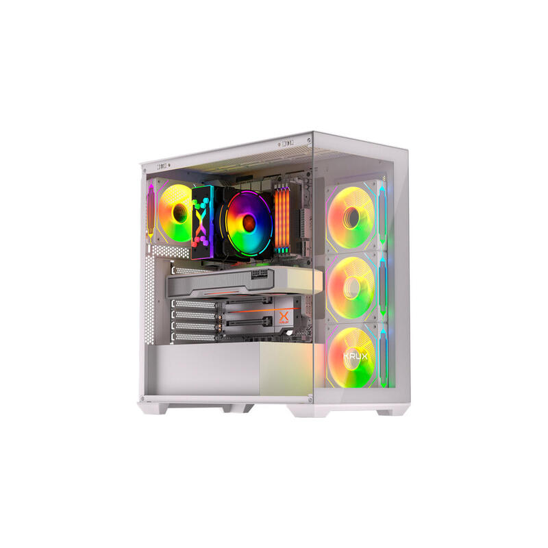 Caja Pc Krux Krxd009 Blanco