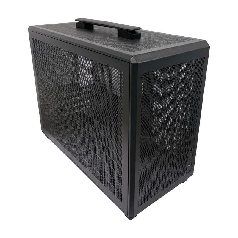 Caja Pc Lc-Power  Micro Atx Gaming 718mb Cuboid Black