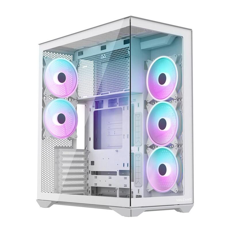 Caja Pc Modecom Volcano Space Xl Argb Full Tower 5f Blanco
