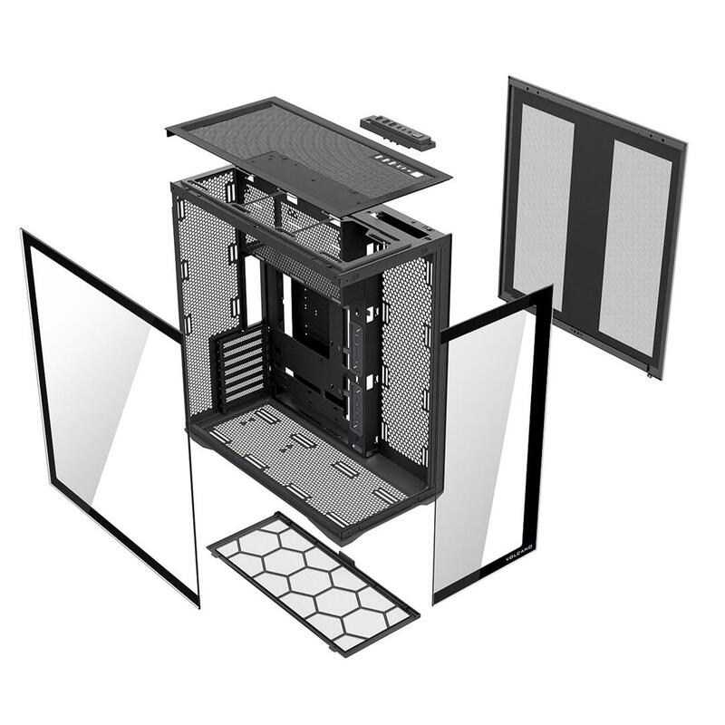 Modecom Caja De Ordenador Volcano Space Xl Full Tower Nf Negro