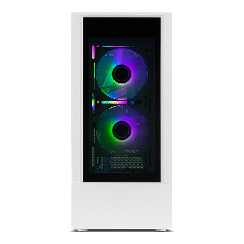 Caja Pc Nox Semitorre Hummer Nemesis Argb Blanca