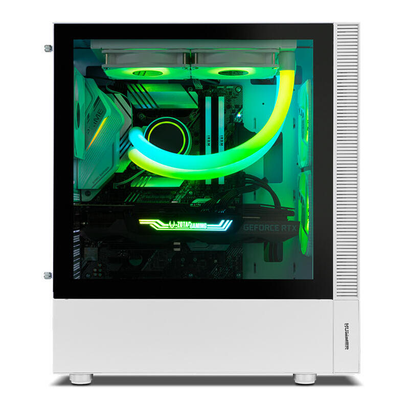 Caja Pc Nox Semitorre Hummer Nemesis Argb Blanca