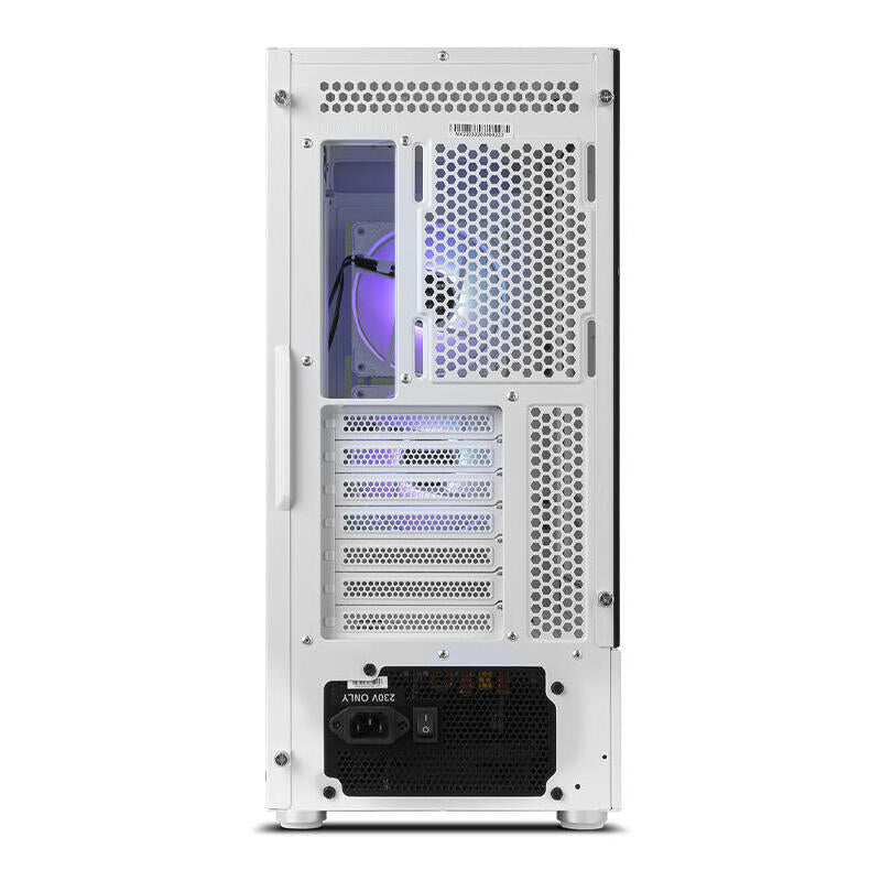 Caja Pc Nox Semitorre Hummer Nemesis Argb Blanca
