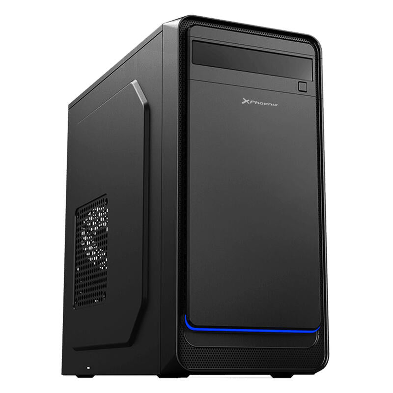 Caja Pc Phoenix Sobremesa Micro Atx - Itx - 2 Usb 3.0 - Audio - Negra
