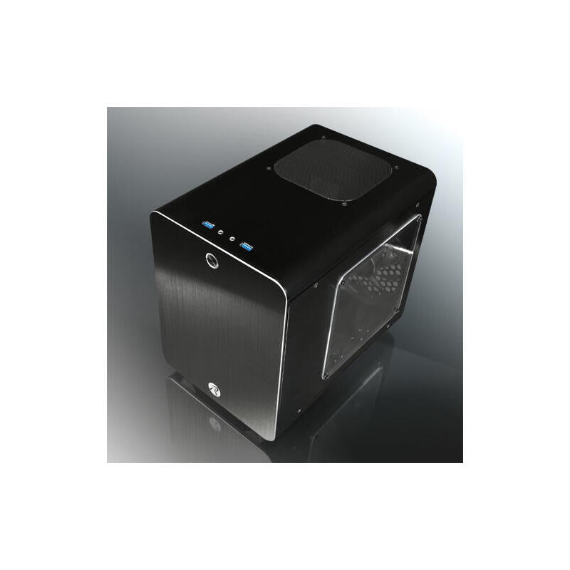 Caja Pc Raijintek Case Mini-Itx Metis Plus Negro Alluminio Ventana 0r200055