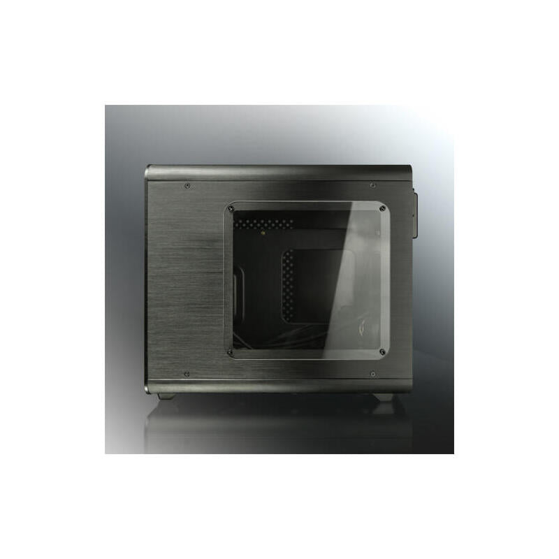 Caja Pc Raijintek Case Mini-Itx Metis Plus Negro Alluminio Ventana 0r200055