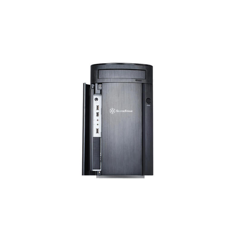 Caja Pc Silverstone Sg04b-F Negro (Micro-Atx)