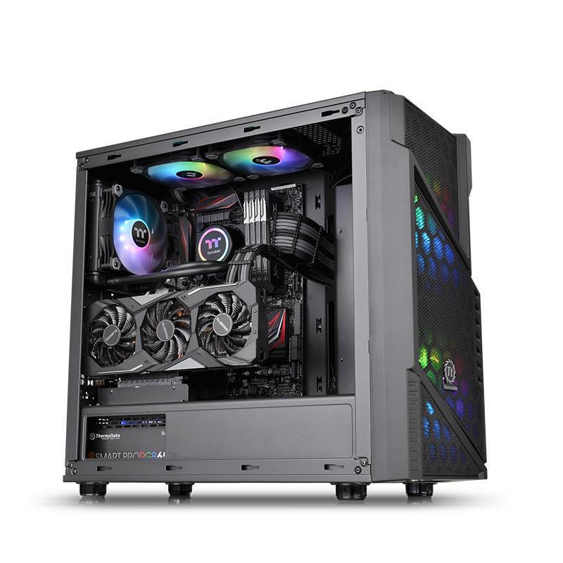 Caja Pc Thermaltake Commander C31 Tg Argb Edition Cristal Templado Usb 3.0