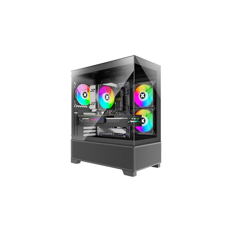 Caja Pc Xilence X218.Argb Negro