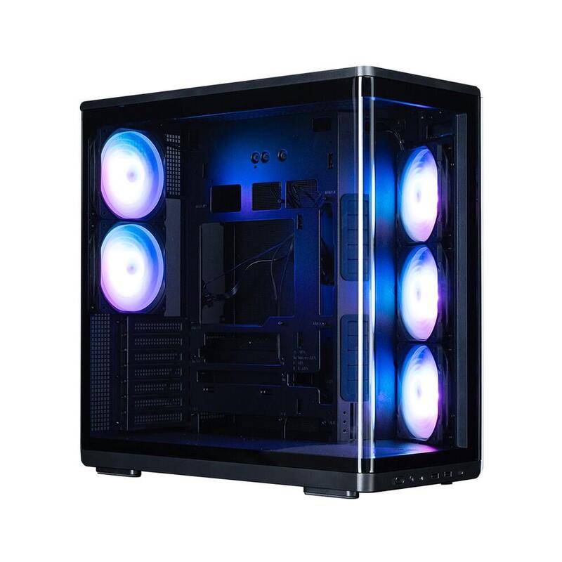 Caja Pc  Zalman P60 Black Atx 3 Xvent 120mm Argb 2xusb 3.0 Negro S/N Fuente