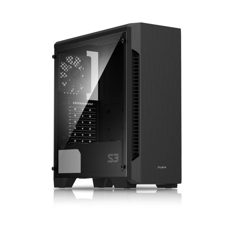 Caja Pc Zalman S3, Caja Pc Atx Sin Fuente De Alimentacion