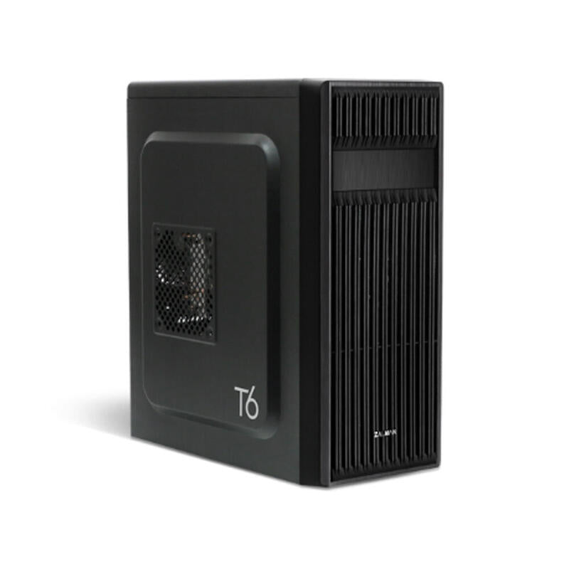 Caja Pc Zalman T6 Carcasa De Ordenador Midi Tower Negro