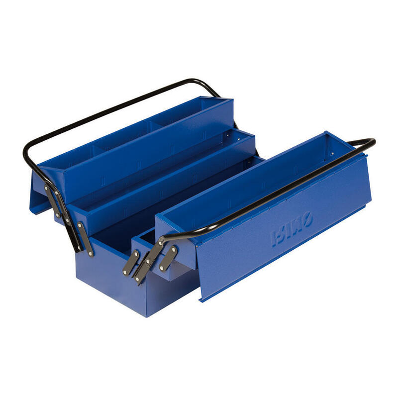 Caja Portaherramientas 2 Asas Y 5 Bandejas 500x210x245mm 902131 Irimo