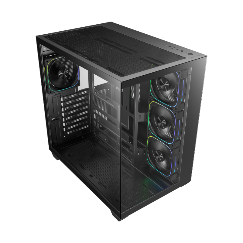 Caja Semitorre Atx Ut500 F-Rgb Negro Bitfenix Atx / Gpu 407 Mm / Disipador 162 Mm / 1×3.5 + 1×2.5 / Usb 3.0 + 2×Usb 2.0