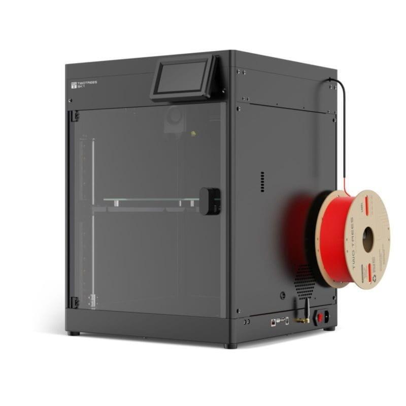 Caja Sk1 Two Trees Con Carcasa/Ventilador Auxiliar/Dispositivo De Filtrado Negro