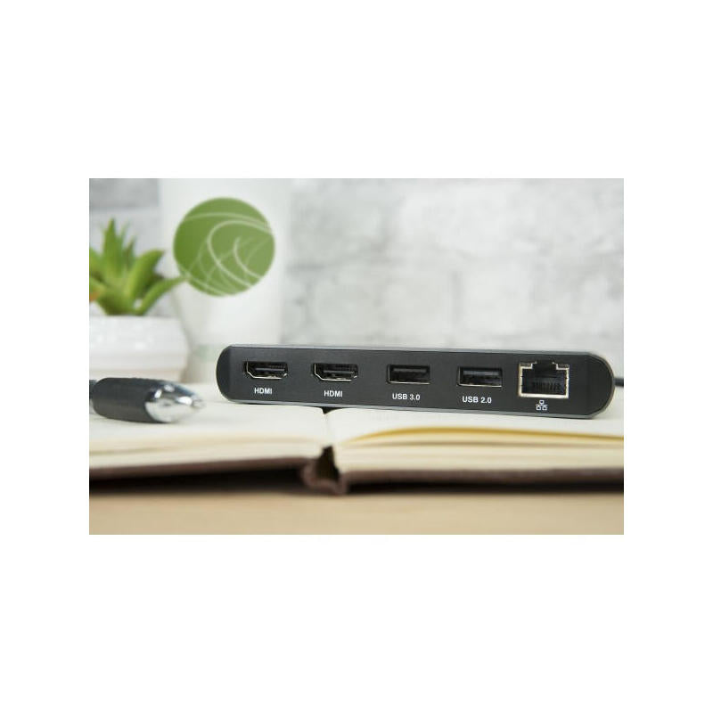 Caldigit Thunderbolt 3 Mini Dock Alámbrico Negro, Gris