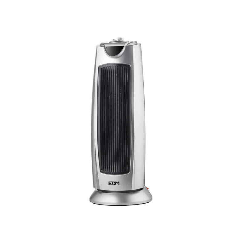 Calefactor De Torre, Ceramico, Oscilante - Modelo Silver - 1000-2000w - Edm
