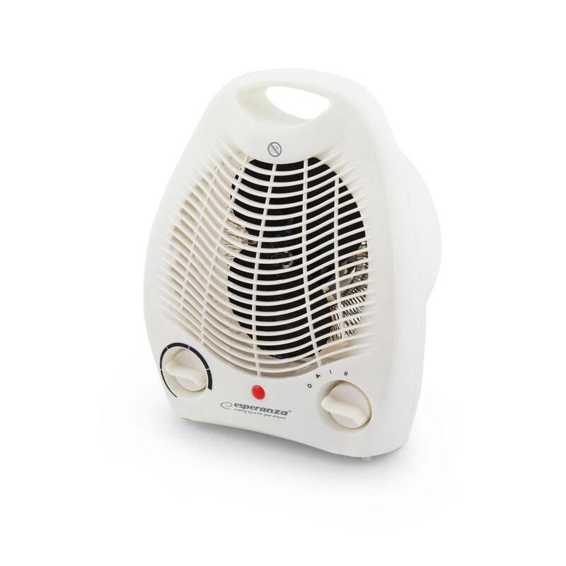 Calefactor Esperanza Ehh011 Eléctrico Interior Blanco 1000/2000 W