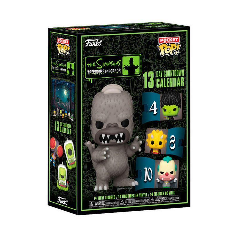 Calendario De Adviento 13 Day Los Simpsons - La Casa Del Terror - Funko Pop