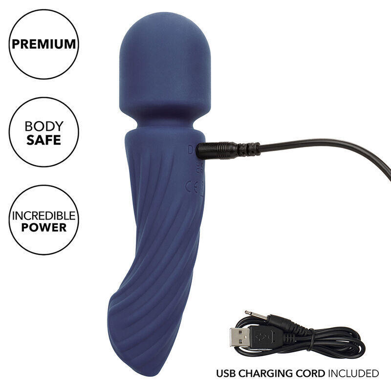 Calexotics - Charisma Allure Masajeador Doble Motor 12 Funciones 17,25 Cm X 4,5 Cm Morado