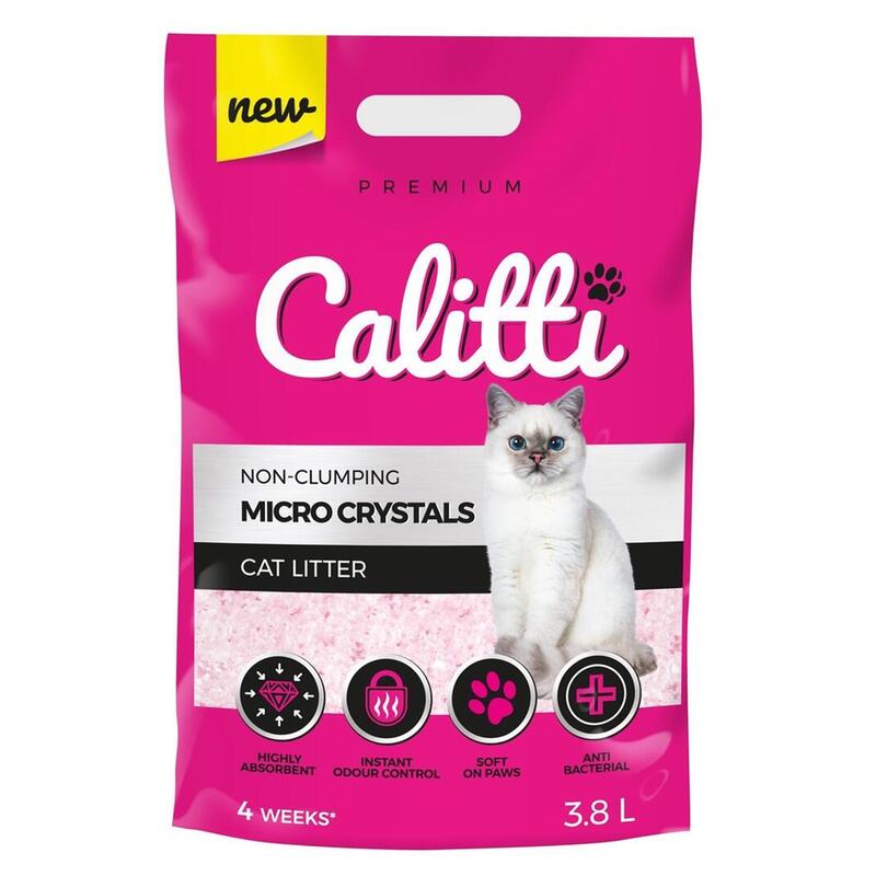 Calitti Micro Crystals - Lecho Sanitario De Silicona 3,8 L