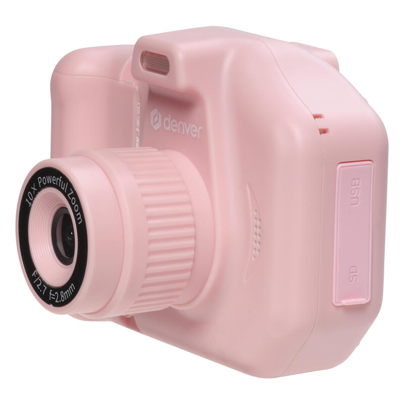 Camara De Fotos Infantil Denver Kca-1370p Rosa