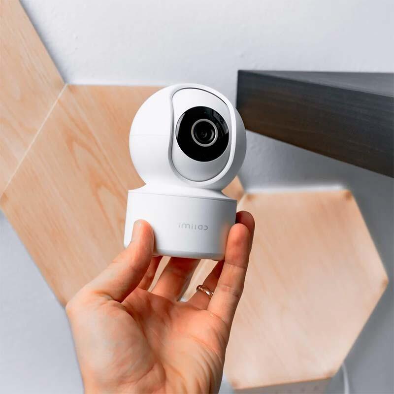 Cámara De Seguridad Ip Imilab C22 3k 360º Wi-Fi 6 Blanco
