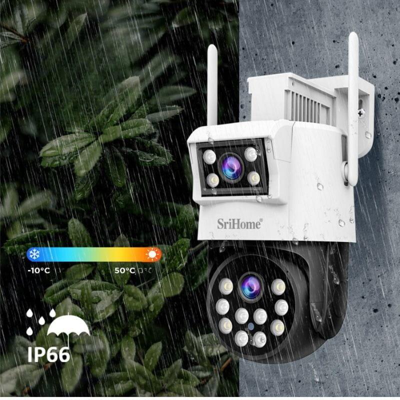 Cámara De Seguridad Sricam Sh048 (Doble Lente)