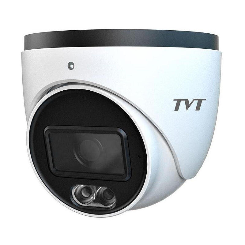 Cámara Domo Ip 2mp 2,8 Mm Mic Ip67 Full-Color 24/7 Tvt