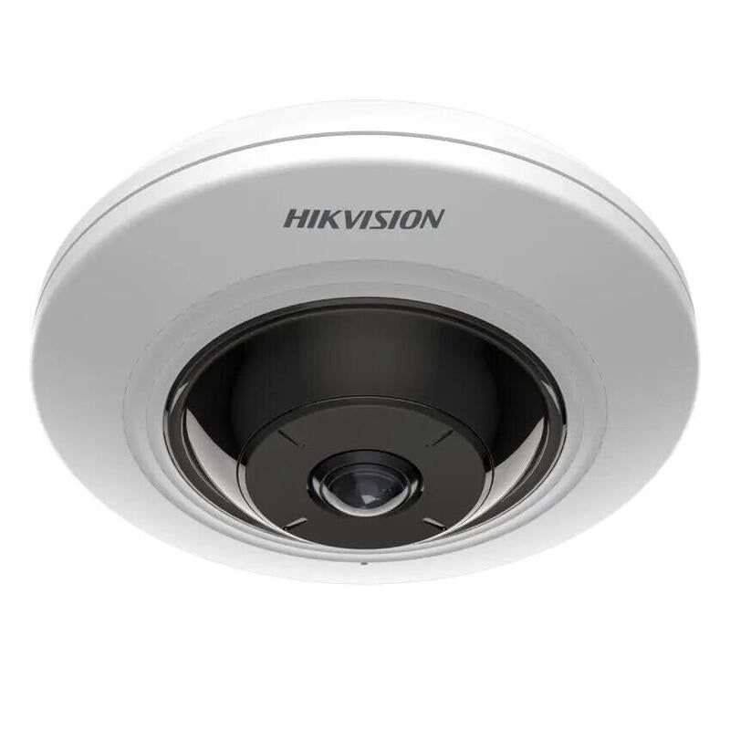 Cámara Fisheye 180° Ip 5mp Wdr120 E/S Audio Alarma Ir8