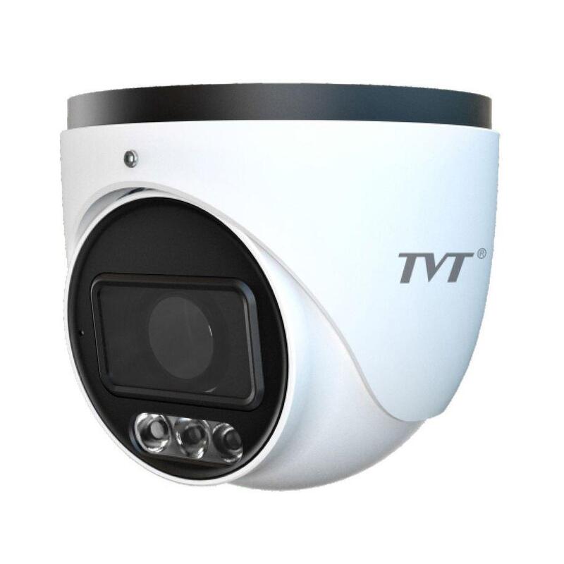 Cámara Turret Ip  4mp 2.8mm Ir30 Audio Alarma Facial